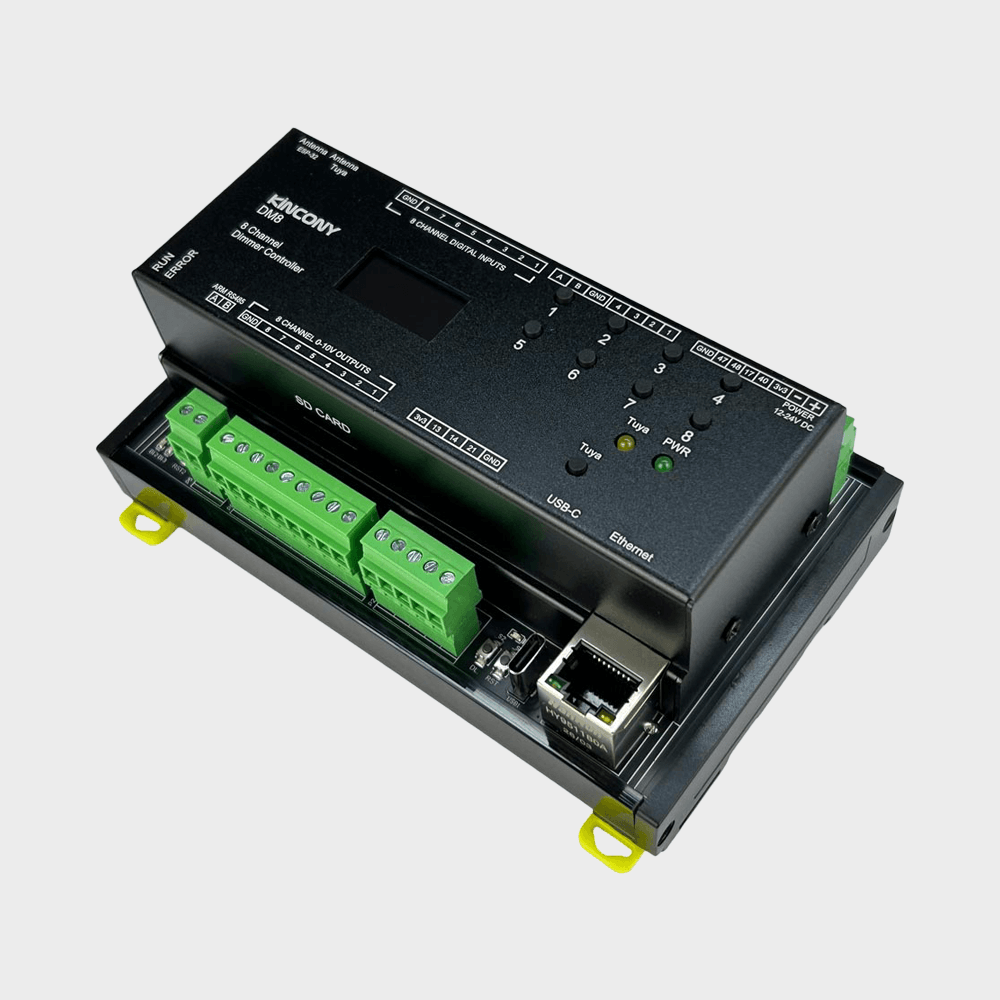 KinCony DM8 8-Channel Programmable Dimmer Controller