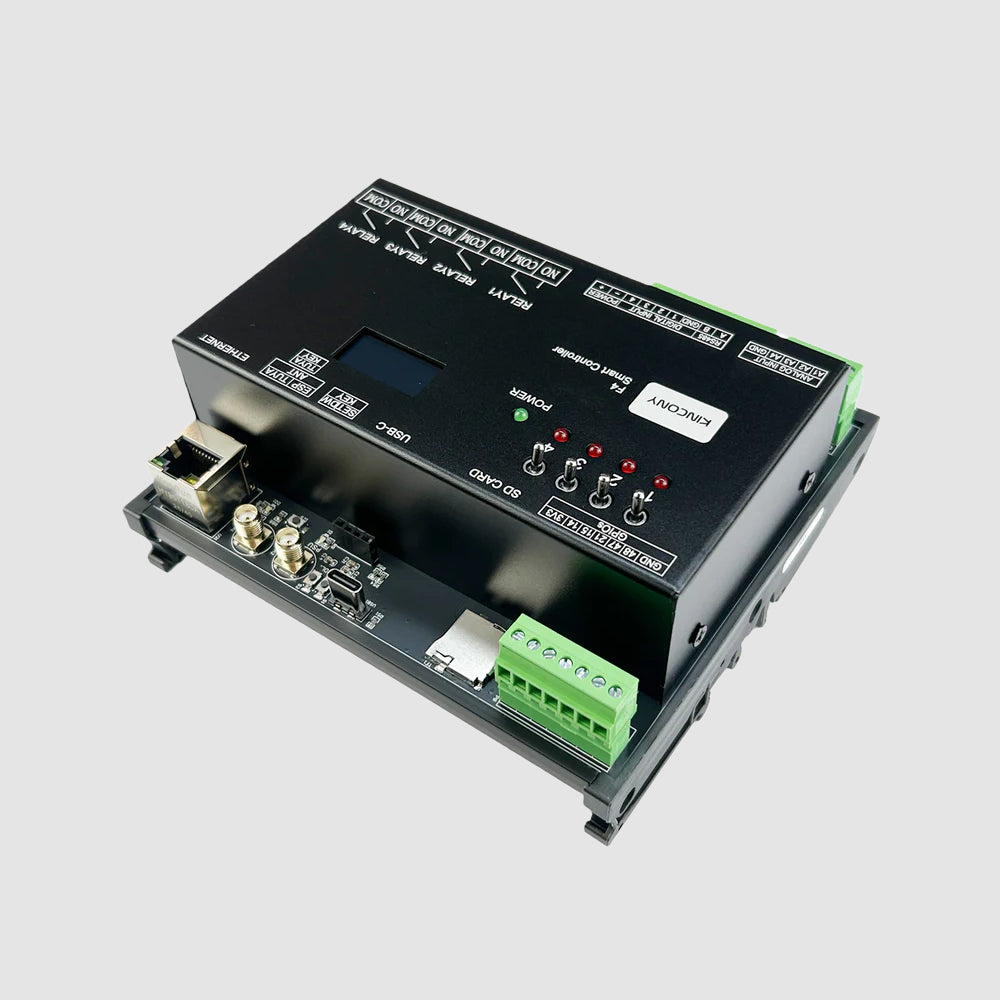 KinCony F4 4-Channel Programmable Smart Relay Controller | Relay Modules Removable