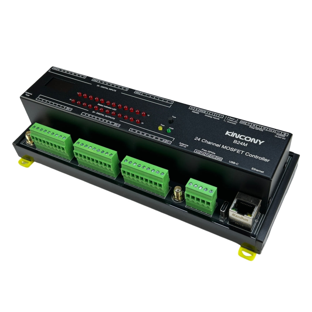 KinCony B24M 24-Channel Programmable Smart MOSFET Controller