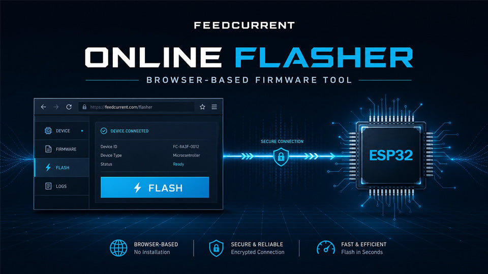 Online flash tool launch suitable for FeedCurrent and KinCony devices