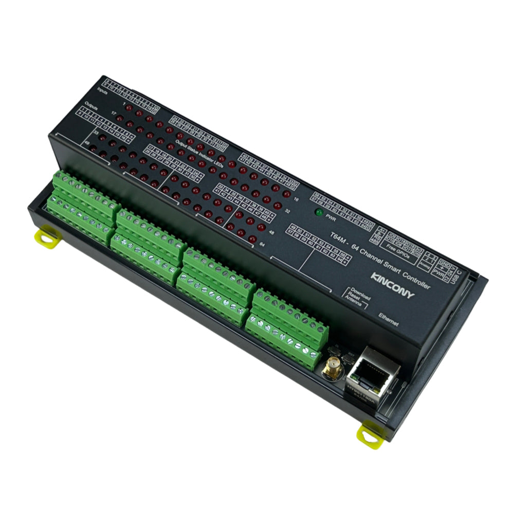 KinCony T64M 64-Channel Compact Programmable Smart MOSFET Controller