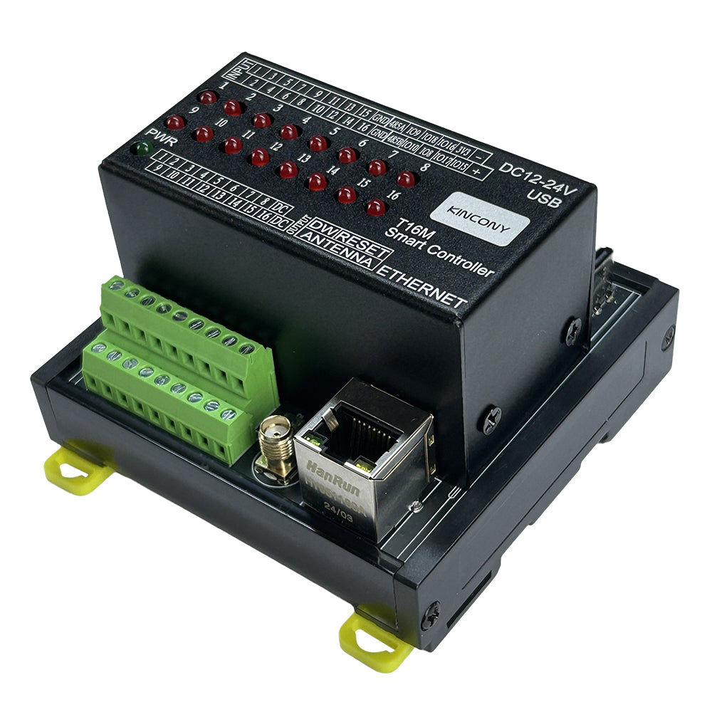 KinCony T16M 16-Channel Compact Programmable Smart MOSFET Controller