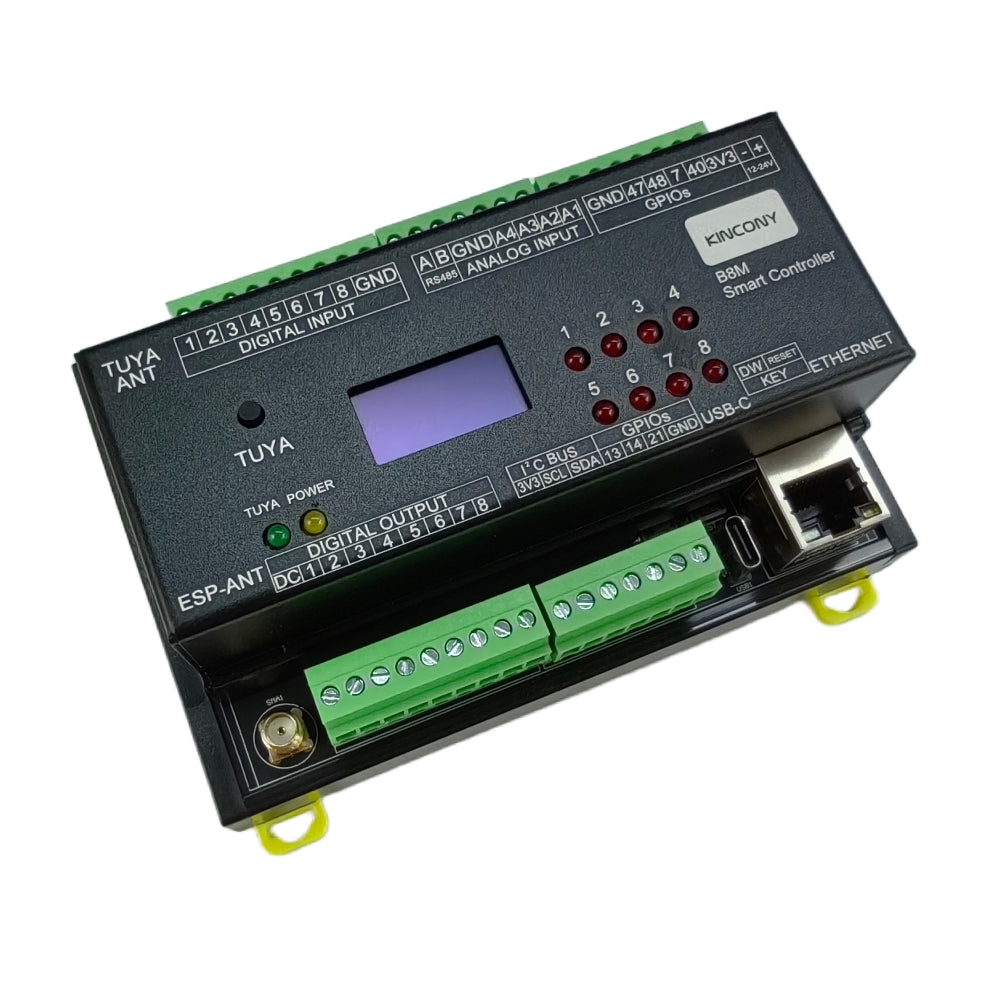 KinCony B8M 8-Channel Programmable Smart MOSFET Controller