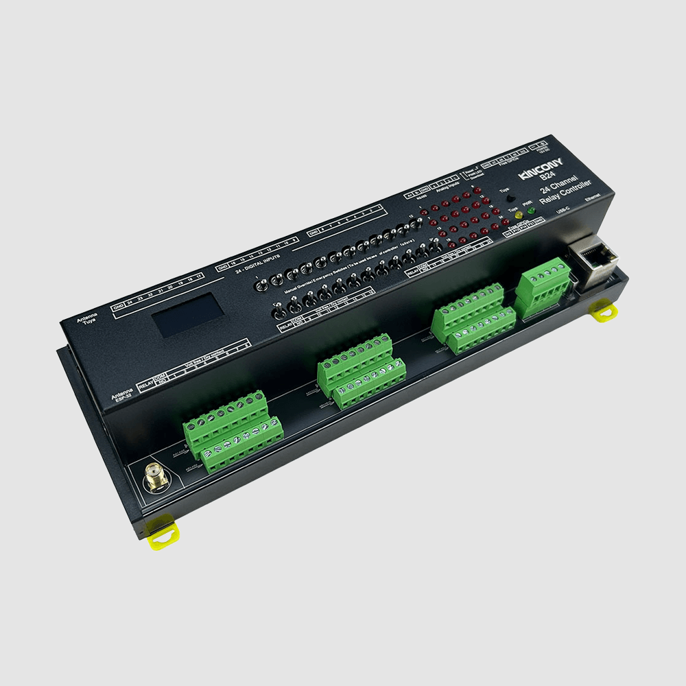 KinCony B24 24-Channel Programmable Smart Relay Controller