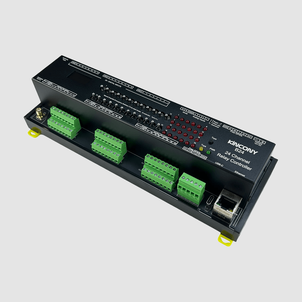 KinCony B24 24-Channel Programmable Smart Relay Controller